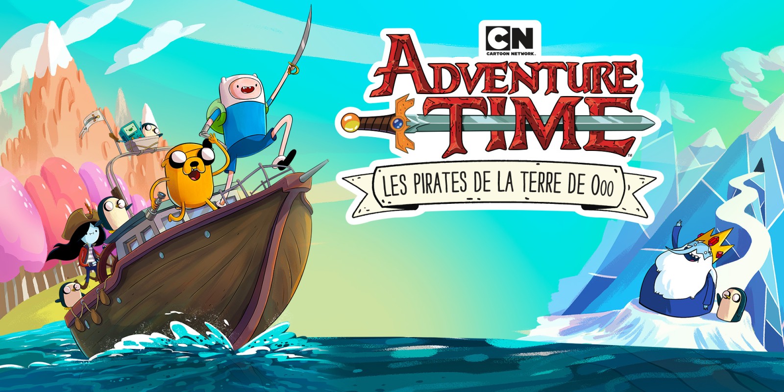 Cartoon Network Adventure Time : Les pirates de la terre de Ooo