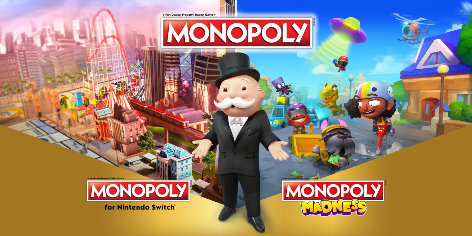 MONOPOLY for Nintendo Switch™ + MONOPOLY Madness