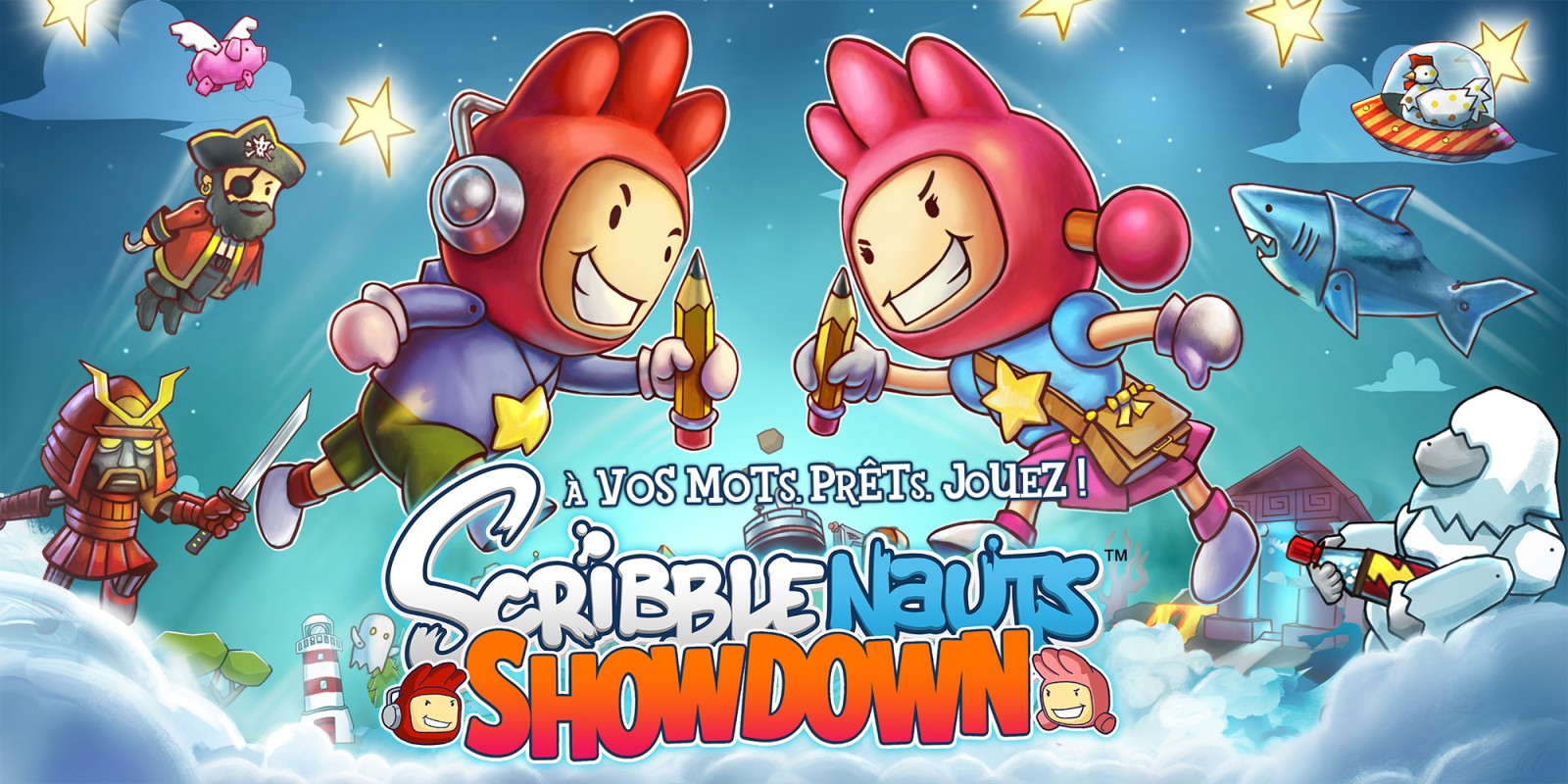 [Switch] Scribblenauts Showdown : 15 minutes de gameplay en multijoueurs