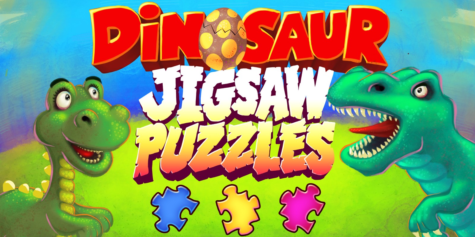 Dinosaur Jigsaw Puzzles - Jeu de puzzle de dinosaures pour les enfants et les tout-petits