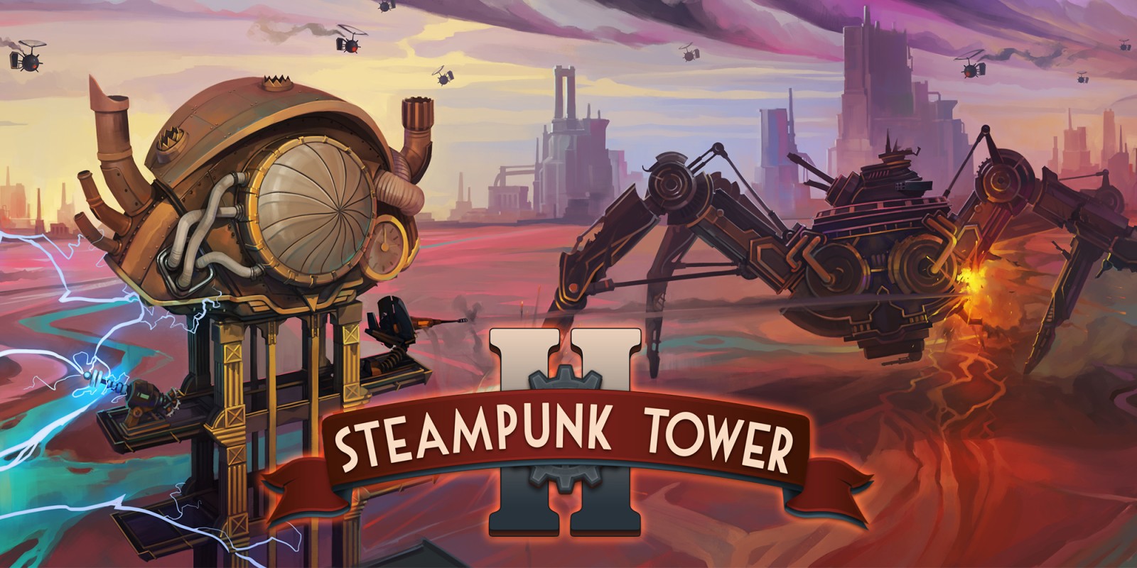 instal the last version for mac Tower Defense Steampunk