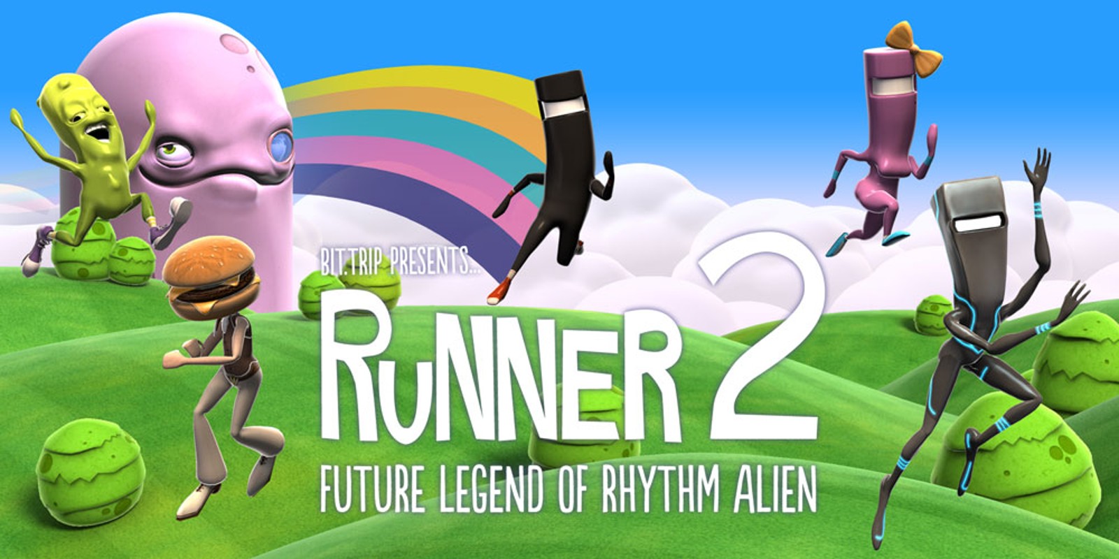 لعبة Bit Trip Presents Runner 2 Future Legend of Rhythm Alien - xbox 360 SI_WiiUDS_BitTripPresentsRunner2FutureLegendOfRhythmAlien_image1600w