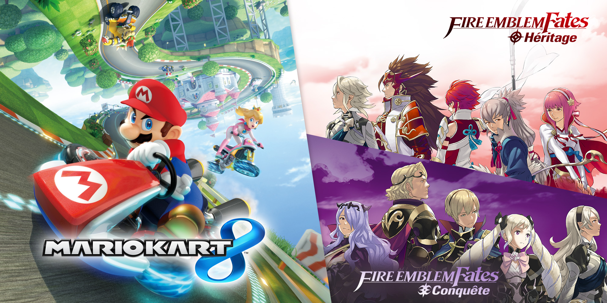 Réductions sur le contenu additionnel de Mario Kart 8 et Fire Emblem Fates sur le Nintendo eShop